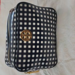 Cute Tory Burch cosmetic bag